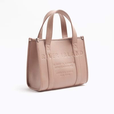 River island best sale pink croc bag