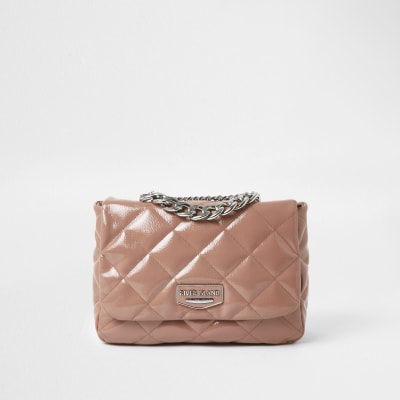 Faux Leather Quilted Handbags