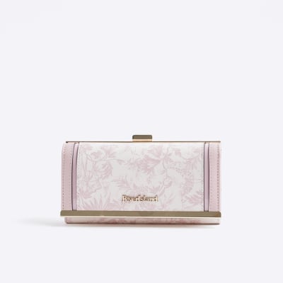 Pink Floral Purse