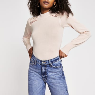 river island pearl jeans