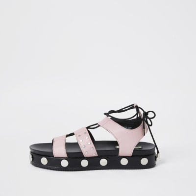 river island pink shoes