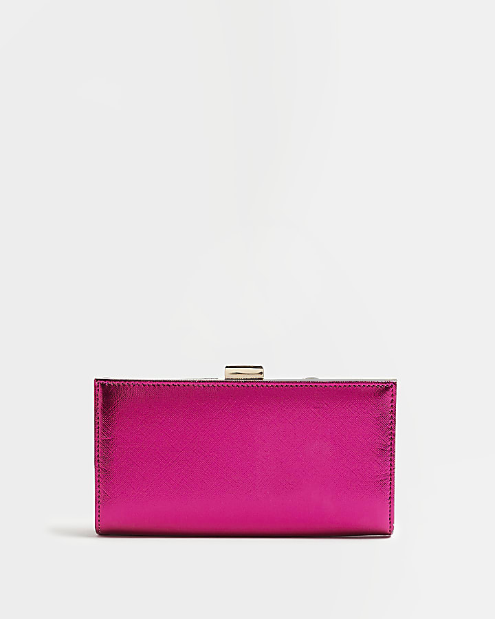Pink glitter purse