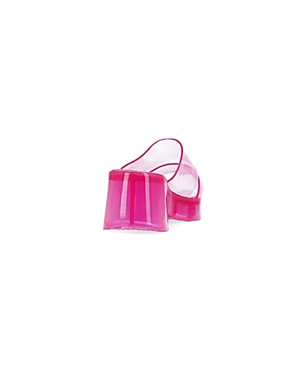 360 degree animation of product Pink jelly mules frame-10