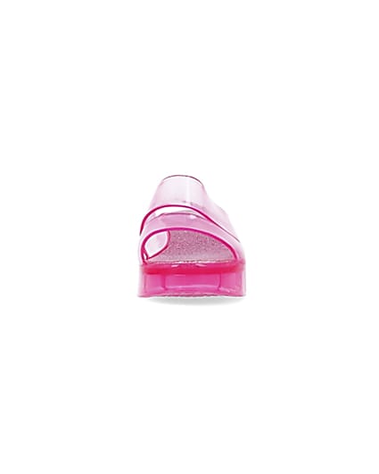 360 degree animation of product Pink jelly mules frame-21