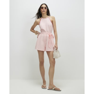 strapless open back dress Nookie | Romance Gown - Pink main image 0