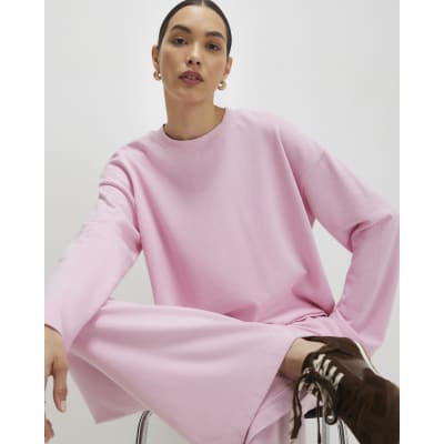 Pink Long Sleeve Sweatshirt