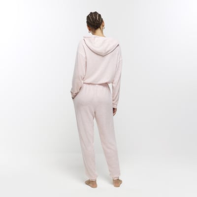 Pink lounge joggers | River Island