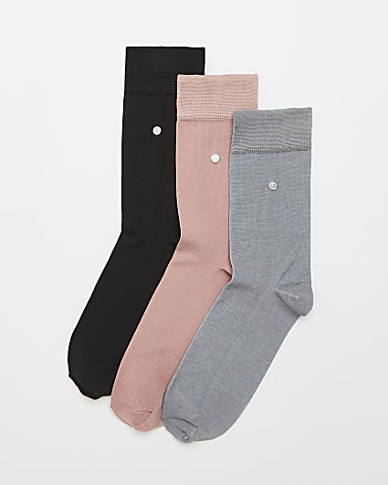 Pink multipack RI socks
