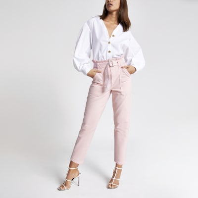 river island pink jeans