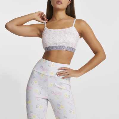 river island yellow floral top
