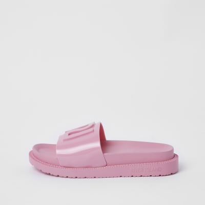 Pink RI branded jelly sliders