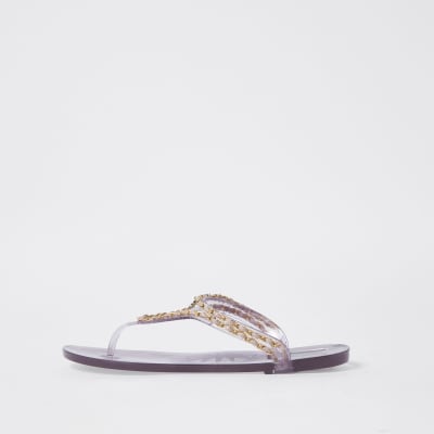 river island jelly sandals