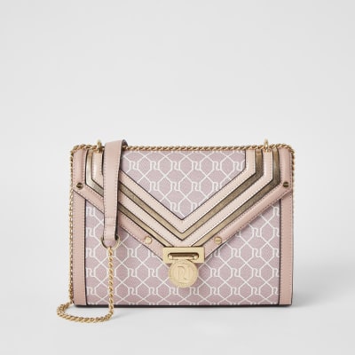 rose gold bag river island