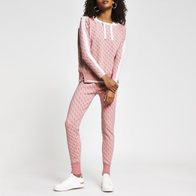 river island monogram cardigan