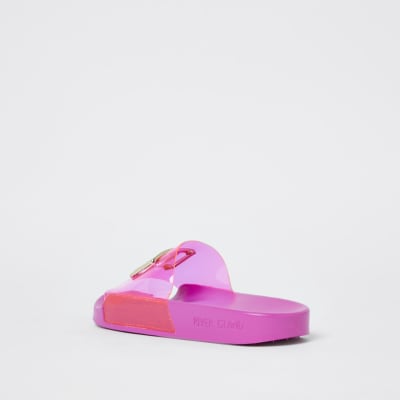 Pink RI perspex sliders