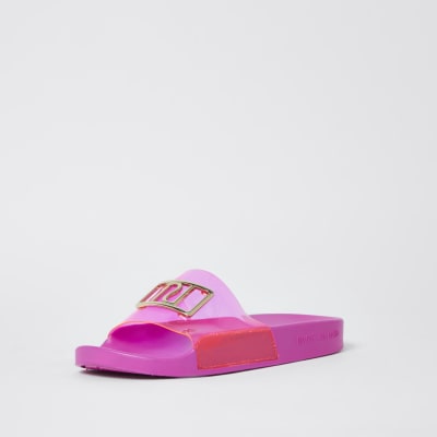 Pink RI perspex sliders