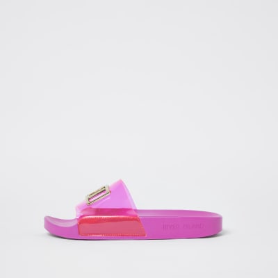 Pink RI perspex sliders