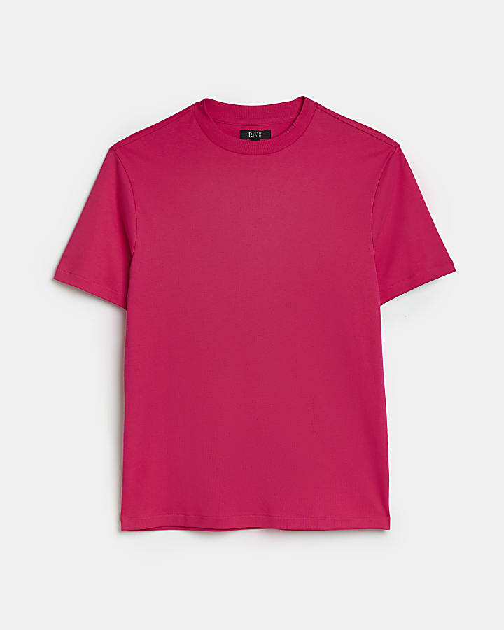 Pink RI Studio Slim fit t-shirt