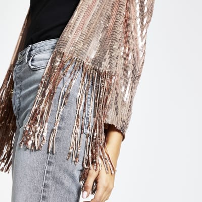 river island tassel jacket