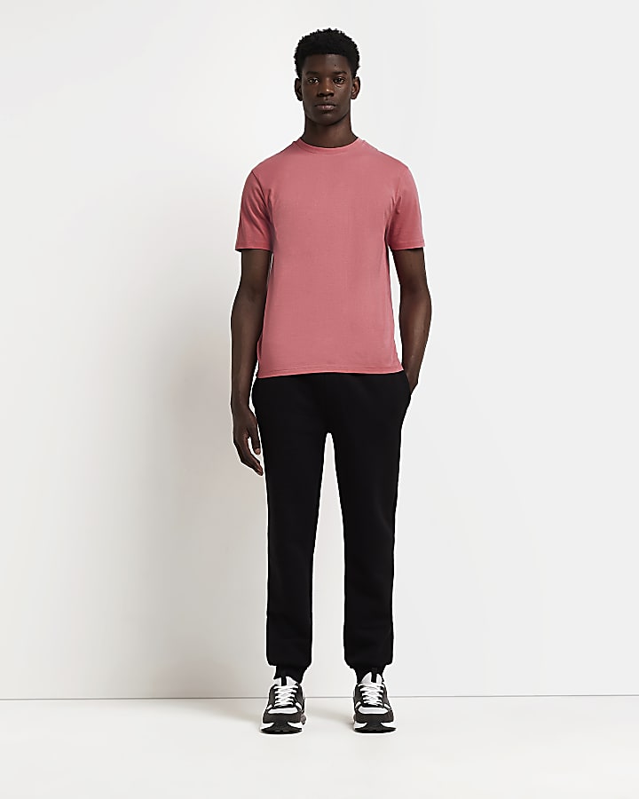 Pink Slim fit t-shirt