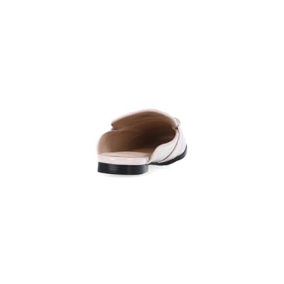 river island backless loafers