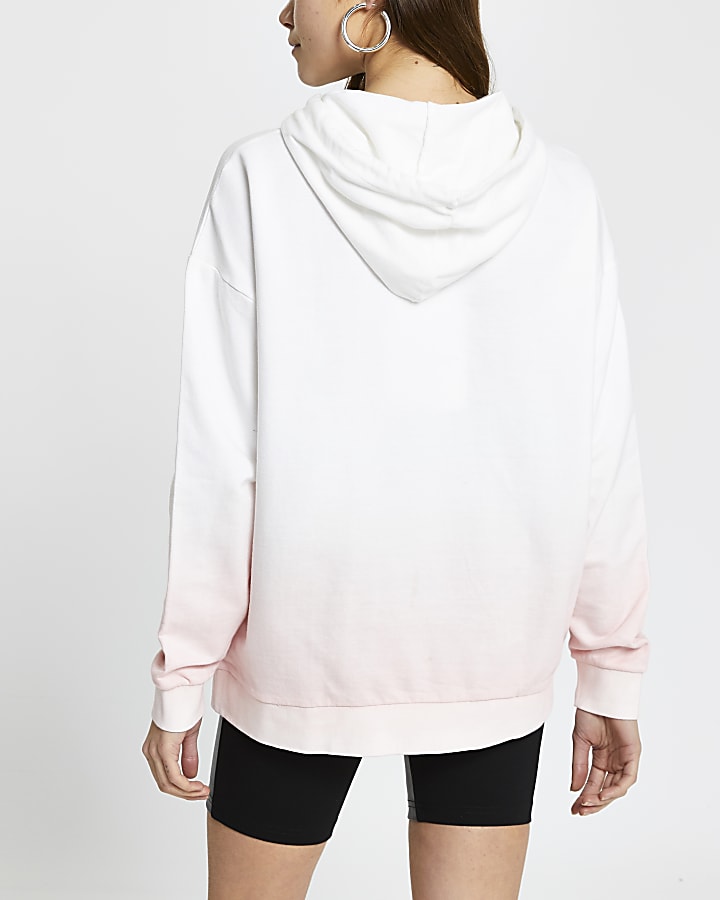 Pink tie dye 'Luxury Style' hoodie