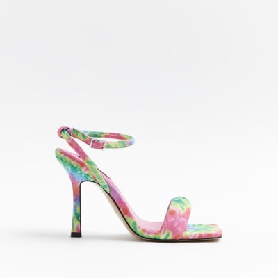 River island multi coloured hot sale heels