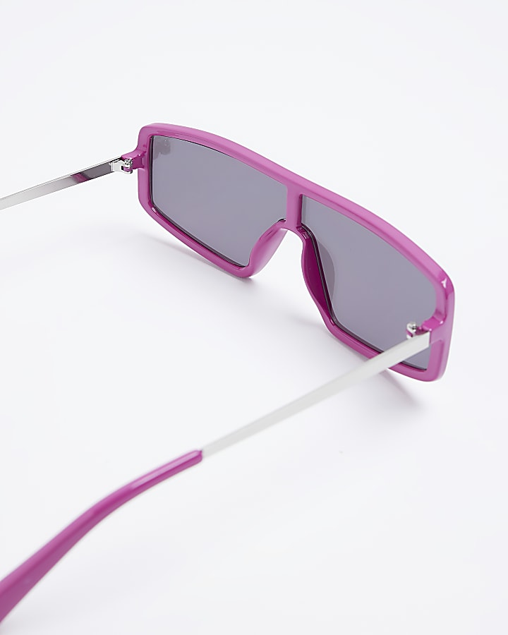 Pink visor sunglasses