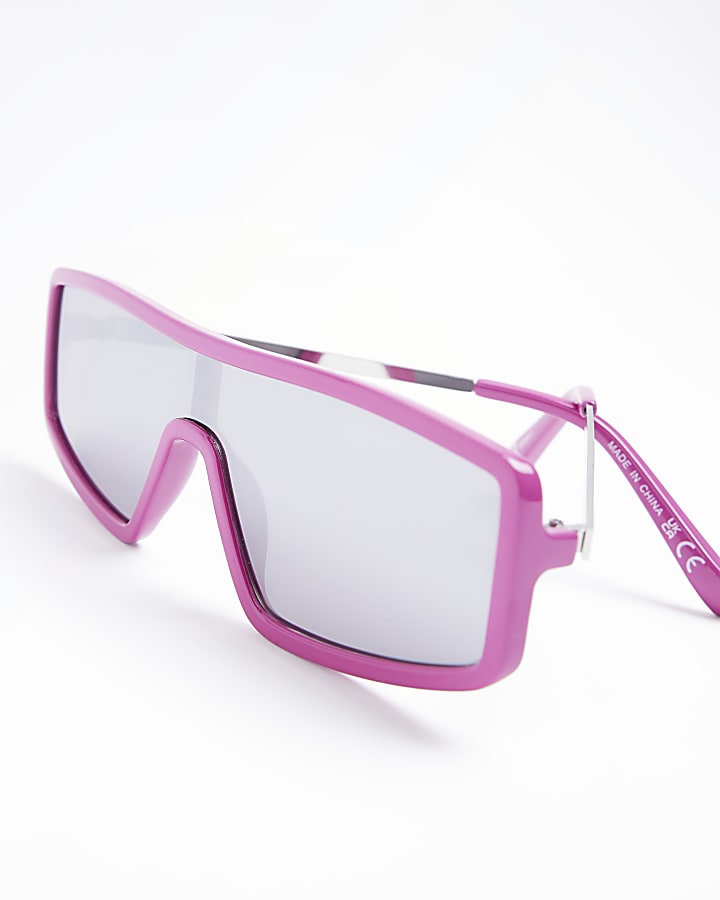 Pink visor sunglasses