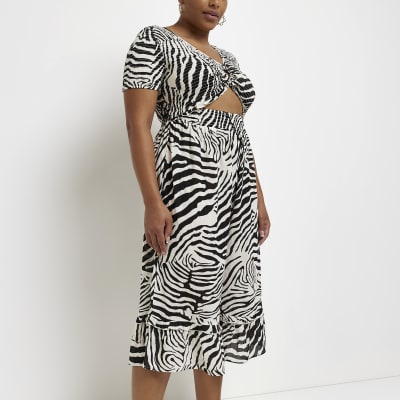 River island cheap animal print jumpsuit