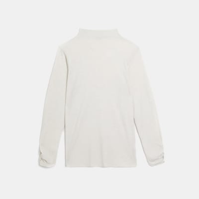 Plus Beige Long Sleeve Top | River Island