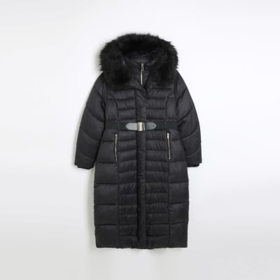 Aiko longline shop down puffer jacket