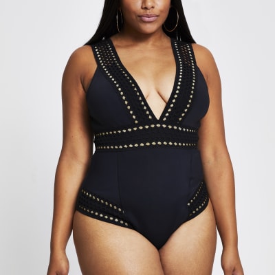 river island swimwear plus size