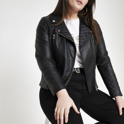 river island girls biker jacket