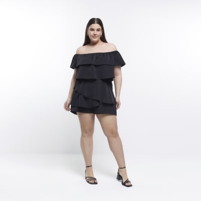 Bardot playsuit plus size online