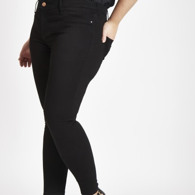 river island molly black jeans