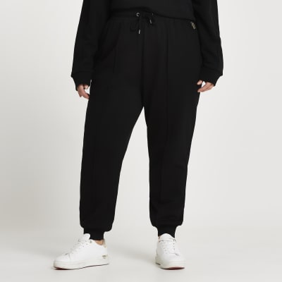 plus black joggers