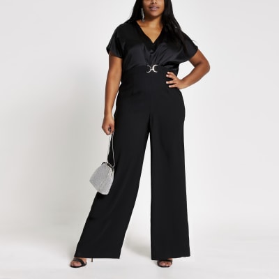 river island plus jumpsuit