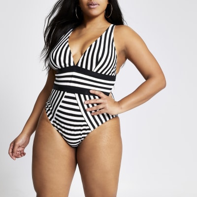 river island plus size swimwear