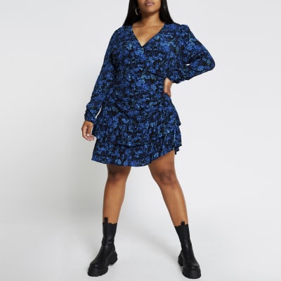 river island curve dresses