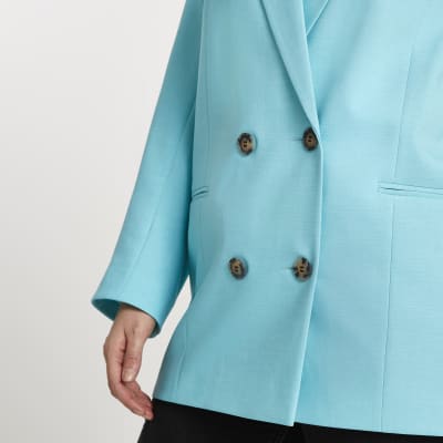 Plus blue longline bLazer