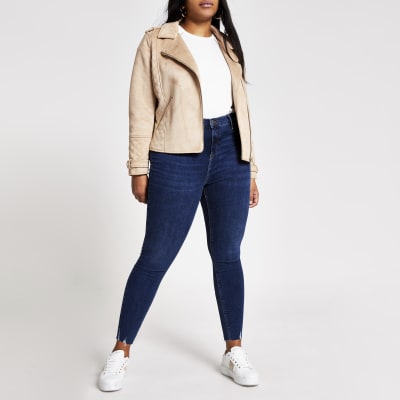 river island molly mid rise jeggings