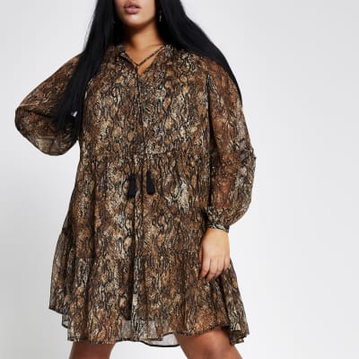 river island dresses plus size