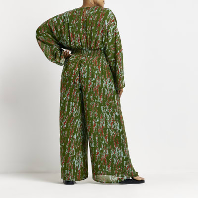 River island cheap green jumpsuit