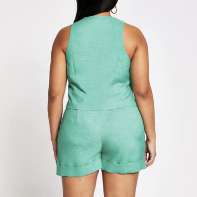 Plus green waistcoat