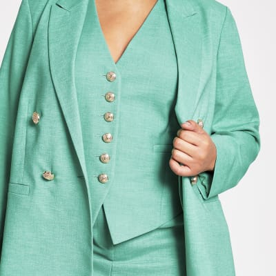 Plus green waistcoat