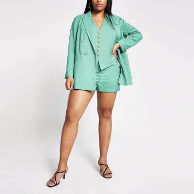 Plus green waistcoat