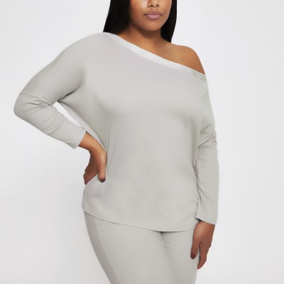 plus size grey sweatsuit