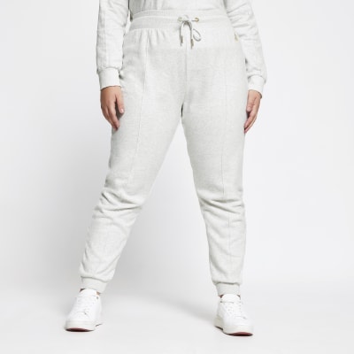 grey joggers branded