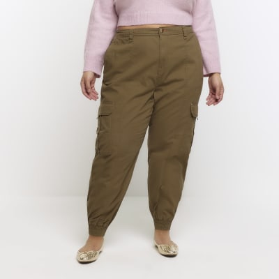 Girls plus size khaki 2024 pants